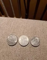 Monety 100, 50, 20 zlotych z 1990 roku — ujęcie 4