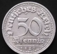 Niemcy 20 fenig 1920 — ujęcie 3