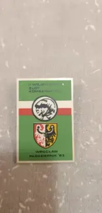 Plakietka pamiątkowa II woj.zlot kombatantów '83 — ujęcie 4