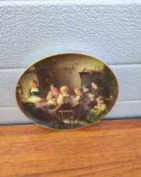 Porcelanowy talerz dekoracyjny Hutschenreuther - vintage - design - U — ujęcie 4