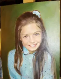 Portret olejny na podstawie zdjecia — ujęcie 2
