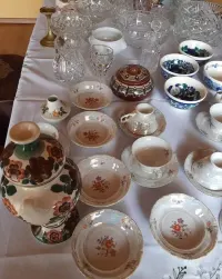 Kryształy Porcelana antyki — ujęcie 2