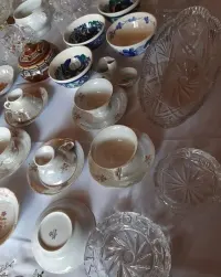 Kryształy Porcelana antyki — ujęcie 3