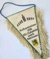 Proporczyk Miśnieńska Fabryka Akcesoriów Samochodowych Miśnia Niemcy — ujęcie 5