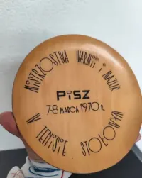 Talerz okolicznościowy tenis stołowy prl mazury — ujęcie 5