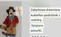 Zabytkowa drewniana kukielka — ujęcie 4
