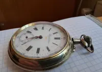 Zegarek REGULATEUR ogromny,chodzi,piękny stan — ujęcie 2