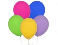 Balony Decomex pastelowe 23cm 100szt Godan oprawa: folia — ujęcie 2