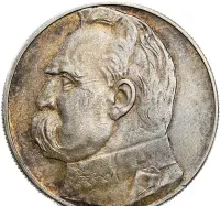 10 złotych 1934 Piłsudski – RZADKI ROCZNIK - BARDZO ŁADNE — ujęcie 3