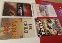 4 książki - kolekcja Reader's Digest -L. Child, K. Follett, F. Forsyth — ujęcie 4