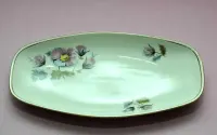 Chodzież patera półmisek Kwiaty Vintage Lata 60-te PRL — ujęcie 5
