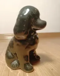 Figurka ceramiczna pies vintage PRL — ujęcie 3