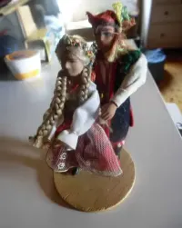 Figurki kolekcjonerskie lalki Regionalne Cepelia — ujęcie 3