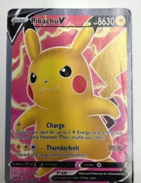 Karta Pokemon Pikachu V 170/185 Vivid Voltage — ujęcie 5