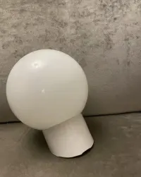 Kinkiet kula lampa PRL ceramiczny mid century design bauhaus — ujęcie 4