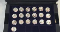 Komplet monet 10zł Żołnierze Niezłomni 19szt + foldery — ujęcie 3