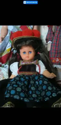 Lalka niemiecka kolekcjonerska Hans Volk vintage — ujęcie 4