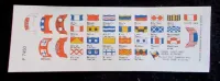 Model okrętu - zestaw flag - Revell - skala 1:700 — ujęcie 3
