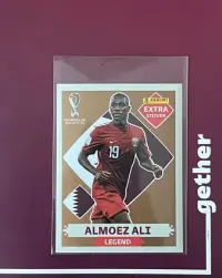 Naklejka Panini Quatar 2022 Almoez Ali Bronze Legend Extra Sticker — ujęcie 2
