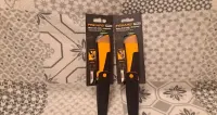Nowy Nóż Universalny Fiskars z Pilnikiem + Ostrzałką — ujęcie 4