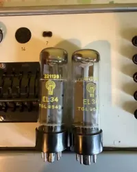 Para lamp elektronowych EL-34 — ujęcie 3