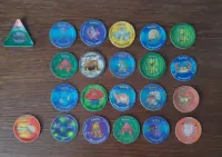 Pokemon tazo kapsle 2 3d i trio holograficzne — ujęcie 4