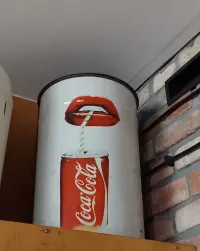 Puszka COCA-COLA Pufa  puszka z lat 80 — ujęcie 3