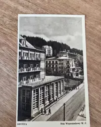 Stara pocztówka Krynica — ujęcie 3