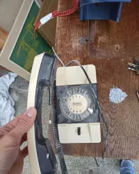 Telefon retro PRL — ujęcie 3