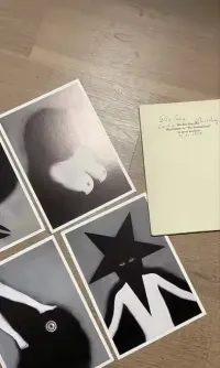Wiesław Rosocha . Wydruki . Autograf grafika. — ujęcie 5