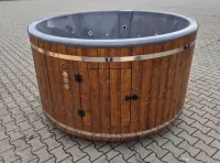 BALIA OGRODOWA premium 2m, Jakuzzi, ruska bania, sauna, Producent spa, hydromasaż led — ujęcie 4