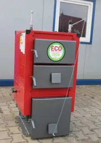 KOCIOŁ Węgiel 13 kW. Klasa 5 Piece KOTŁY Drewno Chrust Zasypowy — ujęcie 2