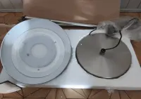 Lampa podłogowa  chrom szczotkowany — ujęcie 3