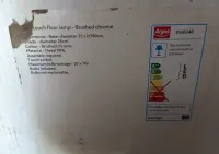 Lampa podłogowa  chrom szczotkowany — ujęcie 5