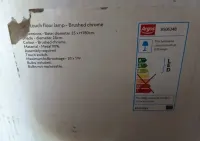 Lampa podłogowa  chrom szczotkowany — ujęcie 5