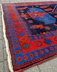 Dywan ręcznie tkany Malayer lata 50 te — ujęcie 4