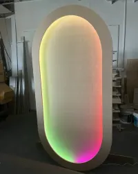 Ścianka owalna led, jajo led — ujęcie 4
