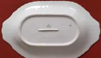 Chodzież porcelana patera Iwona złocona róża — ujęcie 2