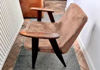 FOTEL CHIEROWSKI 366 kultowy model PRL do renowacji — ujęcie 3