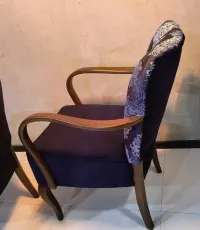 Fotele Art Deco – komplet po pełnej renowacji — ujęcie 3