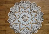 Handmade - serweta szydełkowanie 60 cm — ujęcie 5