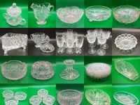 Kolekcja różności PRL - porcelana kryształy szkło ceramika — ujęcie 4
