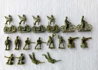 Komandosi Włoscy Żołnierzyki PRL 1:72 18 sztuk — ujęcie 3