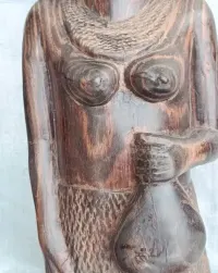 Afrykańska figurka kobiety- 40 cm - 4 kg — ujęcie 2