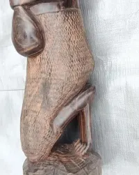 Afrykańska figurka kobiety- 40 cm - 4 kg — ujęcie 3
