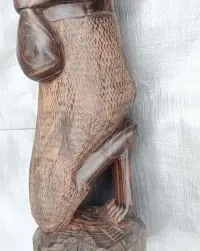 Afrykańska figurka kobiety- 40 cm - 4 kg — ujęcie 3