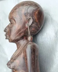 Afrykańska figurka kobiety- 40 cm - 4 kg — ujęcie 4