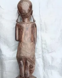 Afrykańska figurka kobiety- 40 cm - 4 kg — ujęcie 5