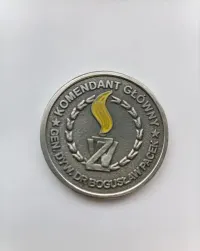 Coin Komendanta Głównego  ŻW — ujęcie 3