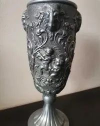 Cynowy pucharek Peltrato - Italy Vintage — ujęcie 3